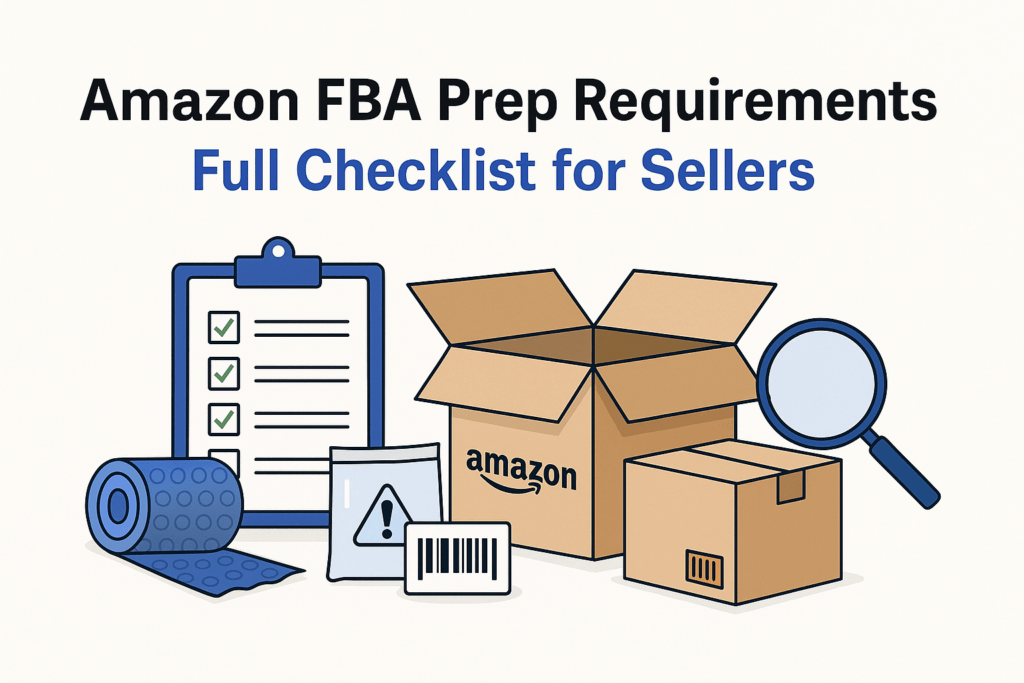 Amazon FBA Prep Requirements: Full Checklist for Sellers