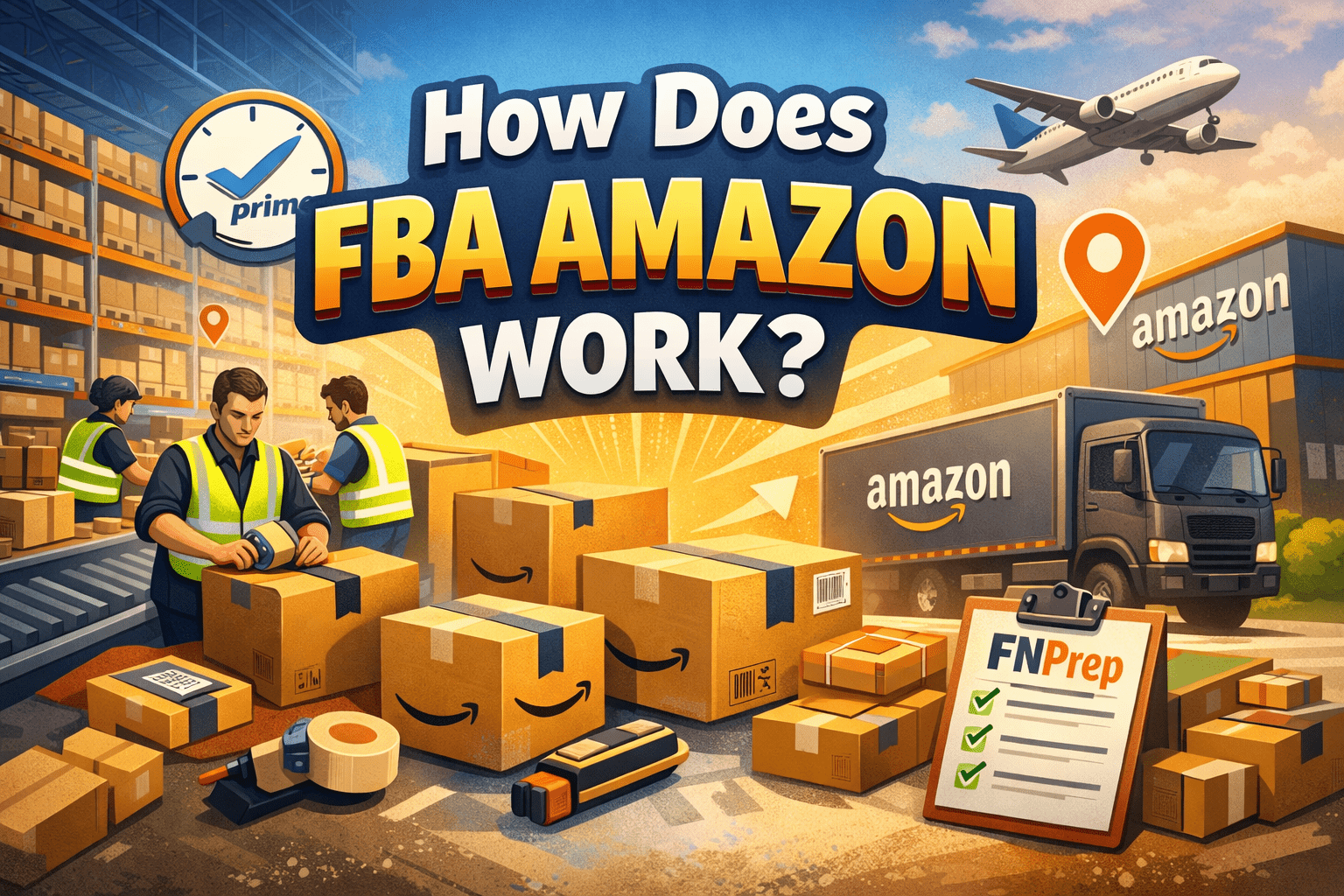 How Does FBA Amazon Work? A Complete Beginner’s Guide For Sellers - FNPrep